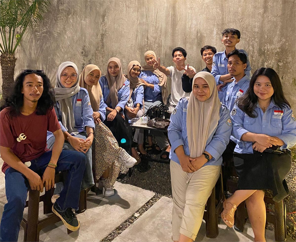 Acara komunitas kampus di Kopi Teko Makassar